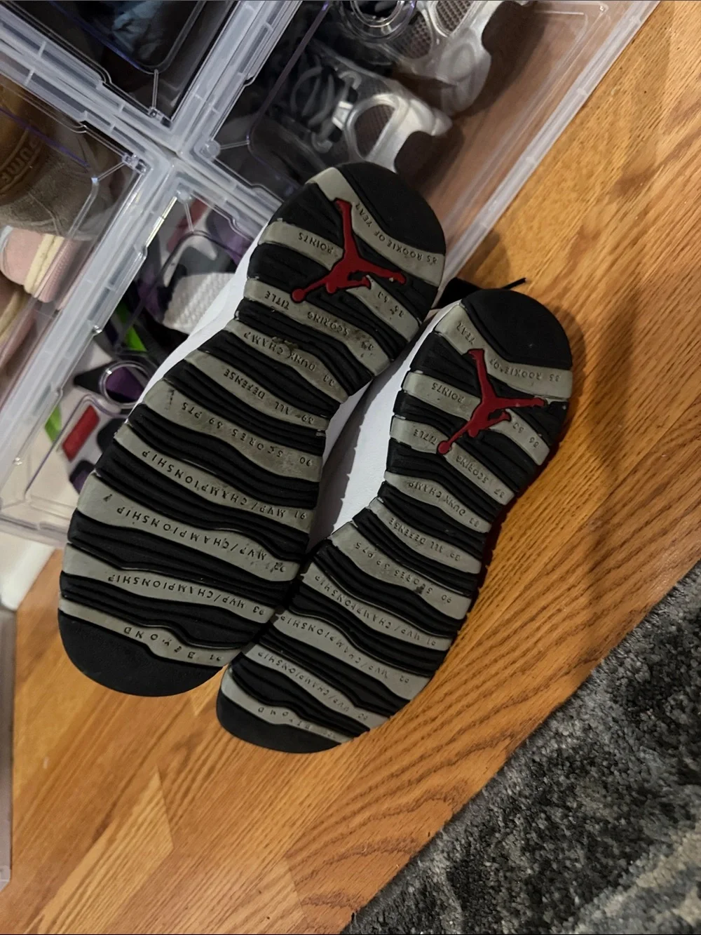 Jordan Kids White and Black High-Top Sneakers